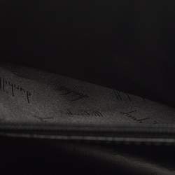 مملوكة مسبقًا حقيبة كلتش معصم دنهل جلد سوداء