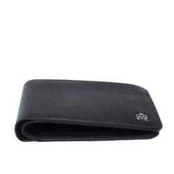 Dunhill Dark Grey Leather Bourdon Bifold Wallet