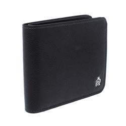 Dunhill Dark Grey Leather Bourdon Bifold Wallet