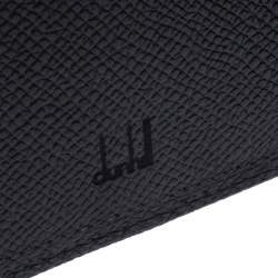 Dunhill Dark Grey Leather Bourdon Bifold Wallet