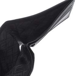 Pre Owned Dunhill Black Leather Bifold Wallet