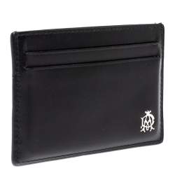 Dunhill Black Leather Card Holder