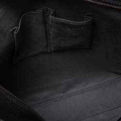 Dunhill Black Leather Single Document Briefcase