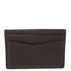 Dunhill Dark Brown Leather Card Holder
