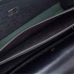 Dunhill Black Leather Confidential Briefcase