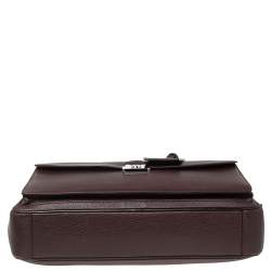 Dunhill Burgundy Leather Briefcase 