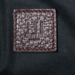 Dunhill Burgundy Leather Briefcase 