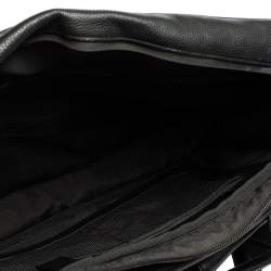 Dunhill Black Leather Laptop Briefcase