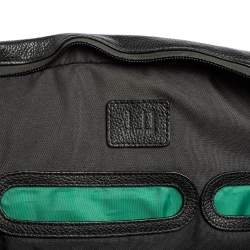 Dunhill Black Leather Laptop Briefcase