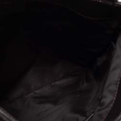 Dunhill Brown Canvas and Leather Messenger Bag