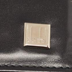 Dunhill Black/Brown Leather Card Holder