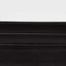 Dunhill Black/Brown Leather Card Holder