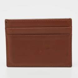 Dunhill Black/Brown Leather Card Holder