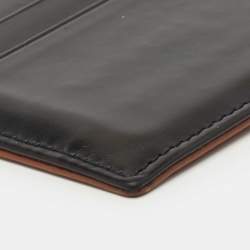 Dunhill Black/Brown Leather Card Holder