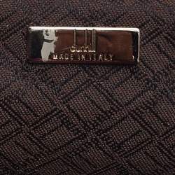 Dunhill Brown Leather Documents Portfolio Case