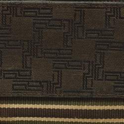 Dunhill Brown Monogram Canvas Bifold Wallet 