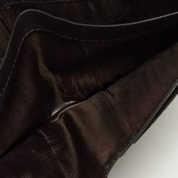 Dunhill Brown Monogram Canvas Bifold Wallet 