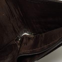 Dunhill Brown Monogram Canvas Bifold Wallet 