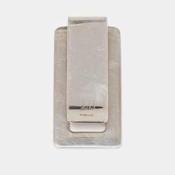 Pre Owned  Dunhill Silver Metal Money Clip
