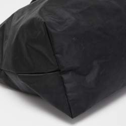 Dunhill Black Nylon Zip Shopper Tote