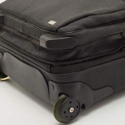 Dunhill Dark Grey Canvas 2 Wheeled Cabin Luggage