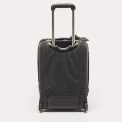 Dunhill Dark Grey Canvas 2 Wheeled Cabin Luggage