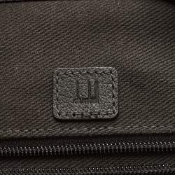 Dunhill Dark Grey Canvas 2 Wheeled Cabin Luggage