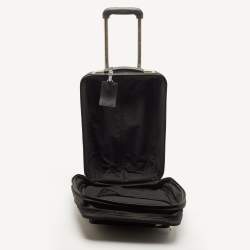 Dunhill Dark Grey Canvas 2 Wheeled Cabin Luggage