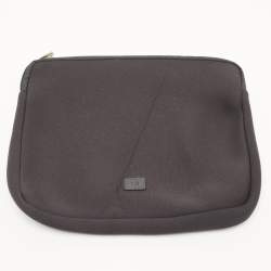 Dunhill Dark Grey Canvas 2 Wheeled Cabin Luggage