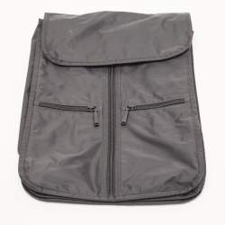 Dunhill Dark Grey Canvas 2 Wheeled Cabin Luggage