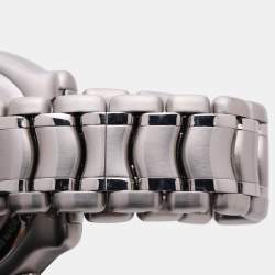 Pre Owned Ebel Silver Stainless Steel 9240L70.6360 Automatic 1911 BTR Mens Wristwatch 46.5mm