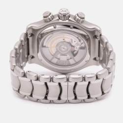 Pre Owned Ebel Silver Stainless Steel 9240L70.6360 Automatic 1911 BTR Mens Wristwatch 46.5mm