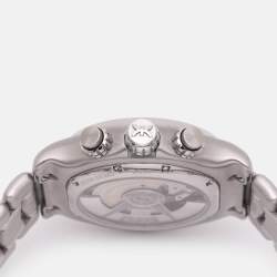 Pre Owned Ebel Silver Stainless Steel 9240L70.6360 Automatic 1911 BTR Mens Wristwatch 46.5mm