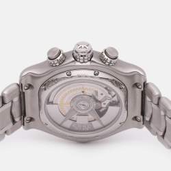 Pre Owned Ebel Silver Stainless Steel 9240L70.6360 Automatic 1911 BTR Mens Wristwatch 46.5mm