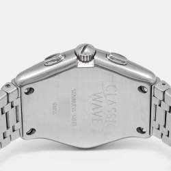 مملوكة مسبقًا ساعة يد رجالية إبل ويف E9251F41 كلاسيك ويف ستانلس ستيل ميناء فضي 40 مم