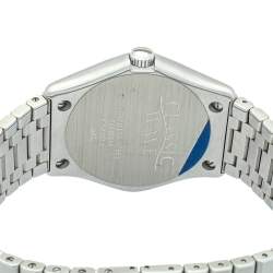Ebel Silver Stainless Steel Classic Wave Automatic 9120F41 Men's Wristwatch 37mm