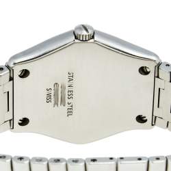 Ebel Blue Stainless Steel Classic Wave 9187F41 Men's Wristwatch 38 mm