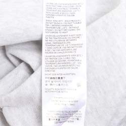 Pre Owned Elevety Grey Jersey Henley T-Shirt XL