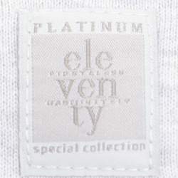 Pre Owned Elevety Grey Jersey Henley T-Shirt XL