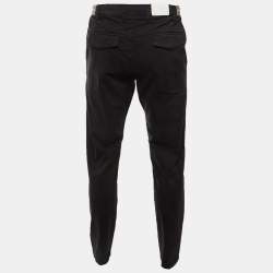 Pre Owned بنطلون إليفنتي قطن أزرق كحلي مقاس كبير