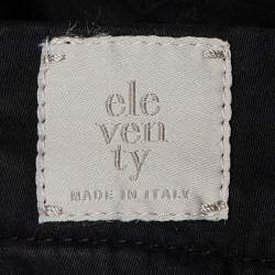 Pre Owned بنطلون إليفنتي قطن أزرق كحلي مقاس كبير