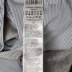 Pre Owned Eleventy Grey Wool Jogger Pants M