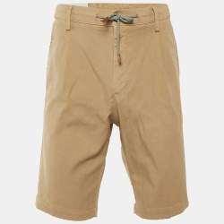 مملوكة مسبقًا Eleventy Beige Cotton Shorts M