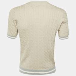 مملوكة مسبقًا تي شيرت إليفنتي بيج مضلع بفتحة رقبة مستديرة مقاس كبير (لارج)