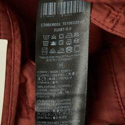 مملوكة مسبقًا شورت إليفنتي قطن بني ريفي مقاس كبير \خصر ٣٤"