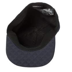 Pre Owned Emporio Armani Navy Blue Logo Detail Baseball Cap M