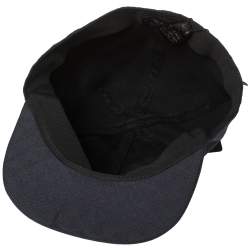 Pre Owned Emporio Armani Navy Blue Logo Detail Baseball Cap L