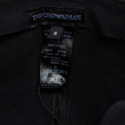 Emporio Armani Brown Monogram Pattern Baseball Cap S