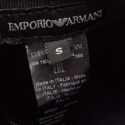 مملوكة مسبقًا Emporio Armani Blue Jacquard Aquila Baseball Hat S
