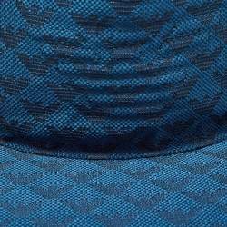 مملوكة مسبقًا Emporio Armani Blue Jacquard Aquila Baseball Hat S